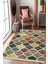 Kısa Saçaklı Westa Serisi Yıkanabilir Kaymaz Taban Antibakteriyel Kilim PW-8036A 1