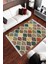 Kısa Saçaklı Westa Serisi Yıkanabilir Kaymaz Taban Antibakteriyel Kilim PW-8036A 2