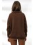 Klesa Kadın 2 Iplik Şardonlu Yarım Fermuarlı Sweatshirt 3
