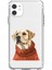Apple Iphone 12 Uyumlu Yün Kazaklı Köpek Desenli Silikon Kılıf 1