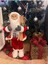 Yılbaşı Kızaklı 45 cm Noel Baba Christmas Sakallı Büyük Boy Kırmızı Newyear 2