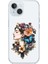 Apple Iphone 13 Uyumlu Çiçekli Kadın Desenli Silikon Kılıf 1
