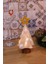 LED Mum Işıklı Yılbaşı Noel Çam Ağacı Dekoratif Biblo 17 cm 1