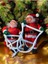 Happland Yılbaşı Dekoru Merdivene Tırmanan Noel Baba 57 cm Yeni Yıl Süs 3