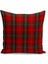 Yılbaşı Ekose Serisi Çift Tarafı Dijital Baskılı Kırlent Kılıfı (Christmas Noel Cushion Cover) 1