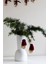 Yılbaşı 2li Set Cüce Çam Ağacı Noel Baba Süs 1