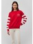 Yılbaşı Temalı Kırmızı SWEATSHIRT1S10335-70390 1