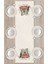 Yılbaşı Temalı Dijital Baskılı 140x40 cm Ekru Runner, Şık ve Şehirli Tasarım 2