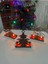 Dekoratif 3'lü Set Noel Baba Çam Ağacı Yılbaşı Temalı Tealight Mumluk Obje 1