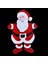 Kırmızı Noel Baba Strafor Süs, Şık ve Dekoratif Parti ile Yılbaşı Aksesuarı 1
