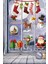 Renkli Noel Baba ve Arkadaşları Çocuk Odası Cam Stickerı, Eğlenceli ve Şık Dekorasyon 1