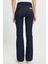 Flare Fit Normal Bel Geniş Paça Lacivert Esnek Jean Denim Pantolon 4