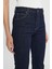 Flare Fit Normal Bel Geniş Paça Lacivert Esnek Jean Denim Pantolon 5