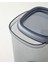 Jade Plastik 3'lü Kavanoz 700 ml – 1,4 L – 2 L Füme 3