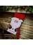 Kırmızı 3D Noel Baba Pabuç, Dekoratif, 50cm, Yılbaşı Süsleri 2