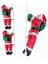 Yılbaşı Dekoru Asılabilir Merdivenli Noel Baba 70 cm 1