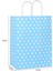 32*41*12 Mavi Puantiyeli Saplı Kağıt Çanta 24 Adet 1