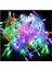 10M Renkli 100 LED Fişli Noel Parti Yılbaşı Ağaç Dekoratif Aydınlatma Lambası Animasyonlu 1