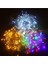 10MT Rgb 100 LED Fişli Noel Parti Yılbaşı Ağaç Dekoratif Aydınlatma Lambası Animasyonlu Süsleme 2