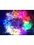 10MT Rgb 100 LED Fişli Noel Parti Yılbaşı Ağaç Dekoratif Aydınlatma Lambası Animasyonlu Süsleme 3