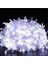 10MT Beyaz 100 LED Fişli Noel Parti Yılbaşı Ağaç Dekoratif Aydınlatma Lambası Animasyonlu Süsleme 1