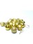 Yılbaşı Ağacı Süsü 4 cm Gold Renkli 6'lı Set, Şık ve Parlak Dekorasyon Aksesuarı 2