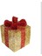Yılbaşı Gold Hediye Paketi 18 cm Noel Yeniyıl Christmas Dekor Ağaç 3