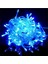 10MT Mavi 100 LED Fişli Noel Parti Yılbaşı Ağaç Dekoratif Aydınlatma Lambası Animasyonlu Süsleme 1