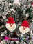 Yılbaşı Çam Ağacı 2'li Noel Baba Süs Peluş Noel Baba Yılbaşı Ağacı Asmalık Süs 8 cm 3