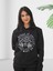 Must Be Baskılı Kapüşonlu Swaetshirt (Siyah) 2