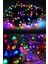 Renkli Yılbaşı Çam Ağacı Işığı 4 Metre LED Lambaları Işık 1