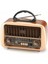 NS-8067 Radyo USB / Tf Kart / Fm Retro Taşınabilir Bluetooth Hoparlör 5