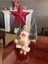 Gold Noel Baba 13 cm Ipli Altın Yılbaşı Yeniyıl Newyear Christmas Dekor Süs Sakallı Çanlı 2