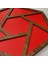 Dekoratif Duvar Dekoru Tablo Mdf Renkli 3mm 25 cm x 21.5 cm Geometrik Şekiller Veya Kendinize 5