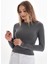 Likralı Pamuk Tişört-Slim Fit 4'lü Satış-Krem-Açık Kahve-Turuncu-Füme 5