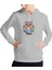 Kadın Tişört Hoodie 3 Iplik Nakış Kalın Pamuklu Kapüşonlu 1