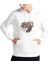 Kadın Tişört Hoodie 3 Iplik Nakış Kalın Pamuklu Kapüşonlu 1