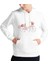 Kadın Tişört Hoodie 3 Iplik Nakış Kalın Pamuklu Kapüşonlu 1