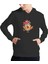 Kadın Tişört Hoodie 3 Iplik Nakış Kalın Pamuklu Kapüşonlu 1