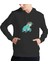 Kadın Tişört Hoodie 3 Iplik Nakış Kalın Pamuklu Kapüşonlu 1