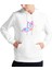 Kadın Tişört Hoodie 3 Iplik Nakış Kalın Pamuklu Kapüşonlu 1