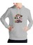 Kadın Tişört Hoodie 3 Iplik Nakış Kalın Pamuklu Kapüşonlu 1