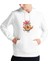 Kadın Tişört Hoodie 3 Iplik Nakış Kalın Pamuklu Kapüşonlu 1