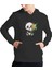Kadın Tişört Hoodie 3 Iplik Nakış Kalın Pamuklu Kapüşonlu 1