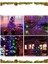 10MT Rgb 100 LED Fişli Noel Parti Yılbaşı Ağaç Dekoratif Aydınlatma Lambası Animasyonlu Süsleme 2