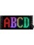 Araç Car LED Ekran Tabelaları Kayan Yazı Kişiselleştirilebilir Uygulama Kontrolü(17-7cm) 2