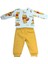 Winnie The Pooh Baskılı Aylık Erkek Bebek Takım 1