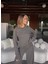 Evalina Kapşonlu Triko Sweatshirt 1