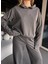 Evalina Kapşonlu Triko Sweatshirt 2