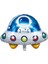 Astronot Konseptli Astronot , Uzay Gemisi , Roket ve Happy Birthday Folyo Balon Doğum Günü Seti 3